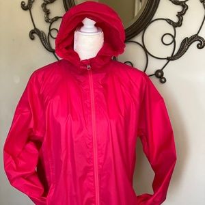 L.L. Bean Pinkish/Red Raincoat